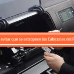 evitar estropear cabezales del plotter