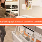 apagar el plotter cuando no se utiliza